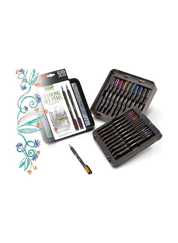 

Crayola Signature Detail Gel Pens, 20 Pieces, Multicolour