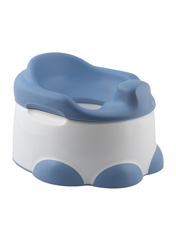 

Bumbo Baby Potty Trainer with Detachable Toilet Seat & Step Stool, Powder Blue