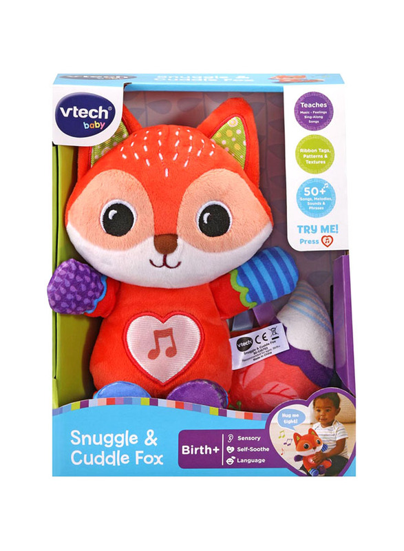 

VTech Snuggle & Cuddle Fox, Ages 0+, Multicolour
