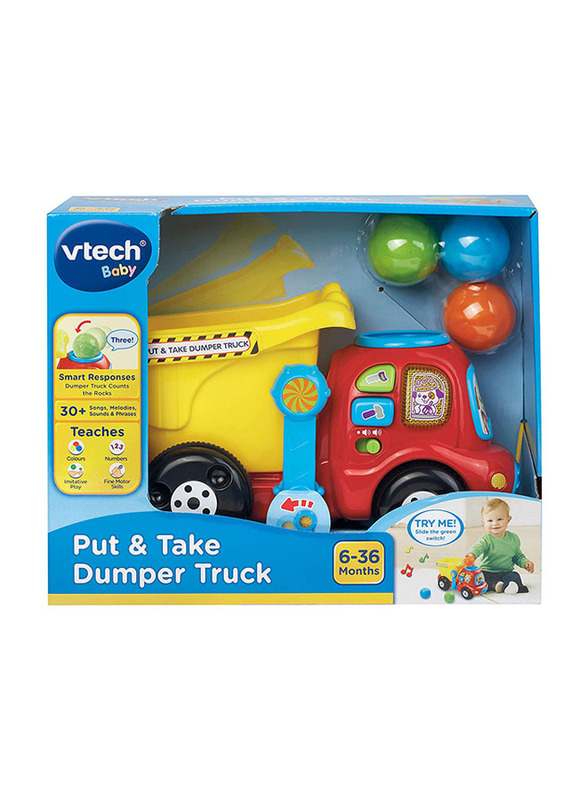 

VTech Put & Take Dumper Truck, Ages 6+ Months