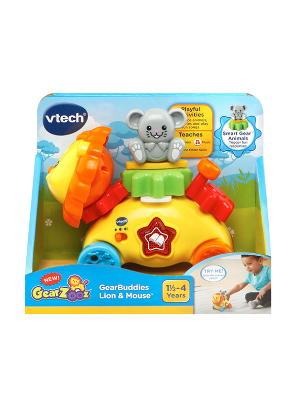 

VTech Gearzooz R Gear Up & Go Lion, Ages 1.5+