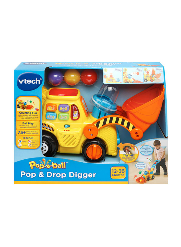 

VTech Pop and Drop Digger, 4 Pieces, Ages 1+