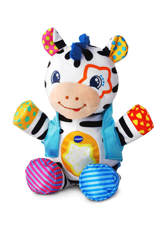 

VTech Lights & Stripes Zebra Electronic Toy, Ages 0+ Years