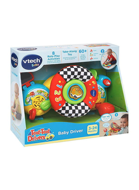 

VTech Toot Toot Drivers Baby Driver, Ages Upto 24 Months, Multicolour