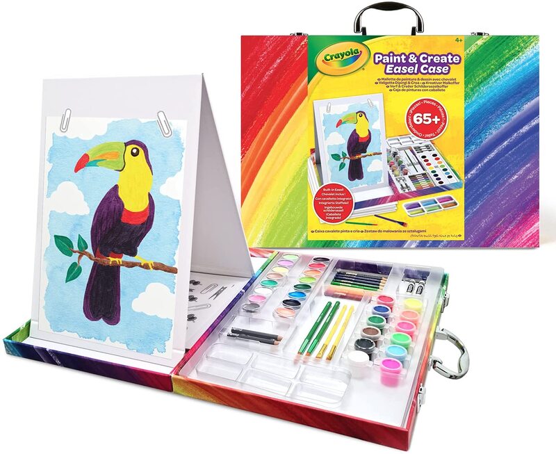 

Crayola Paint & Create Easel Art Case, Ages 4+