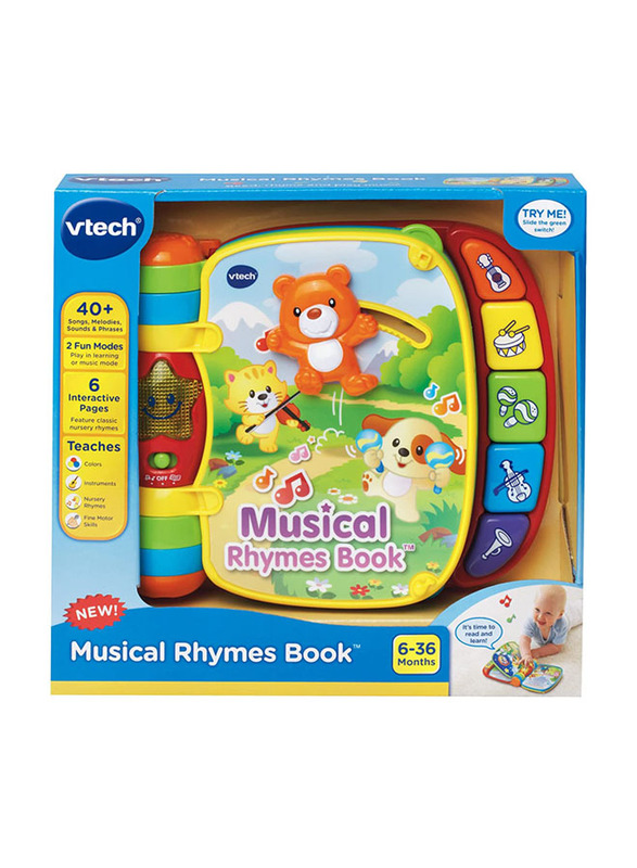 

VTech Musical Rhymes Book Educational Toy, Ages Upto 36 Months
