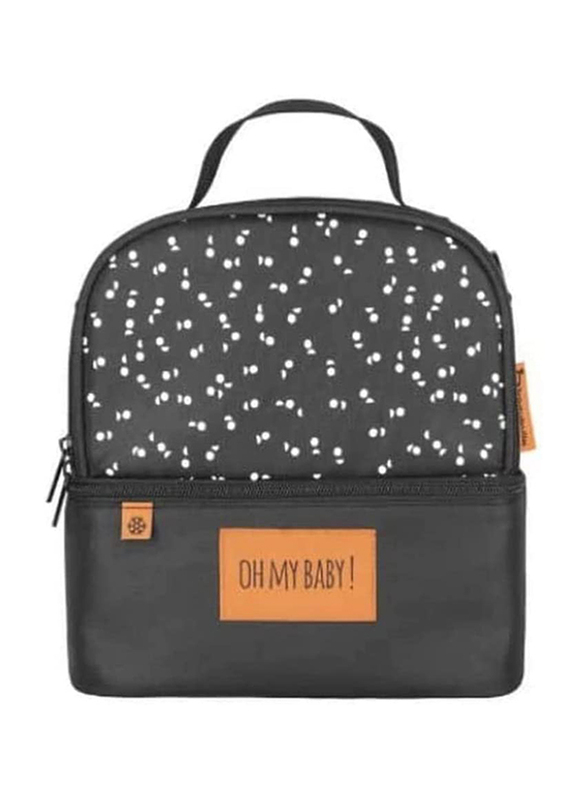 

Badabulle Pick & Go Multipocket Insulated Lunch Bag, Black