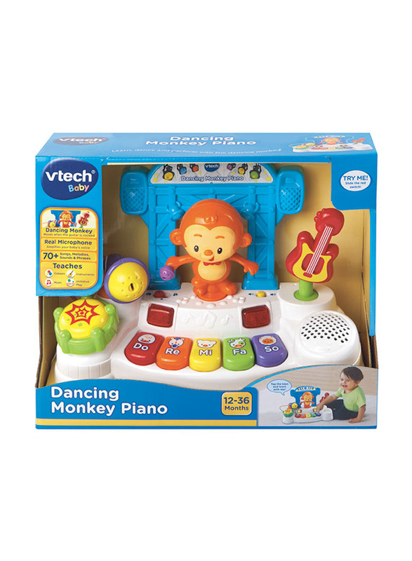 

VTech Dancing Monkey Piano, Ages 1+