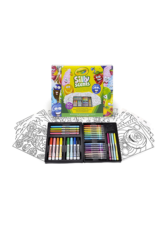 

Crayola Mini Inspiration Silly Scents Art Case, 50 Pieces, Multicolour