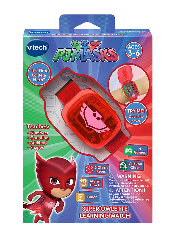 

VTech PJ Masks Super Oweltte Learning Watch for Kids, Ages 3+