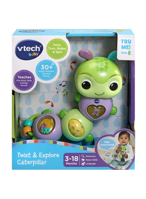 

Vtech Twist & Explore Caterpillar, 3-18 Months, Multicolour