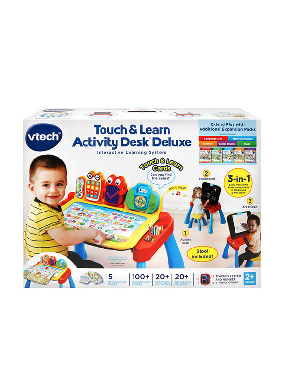 

VTech Touch & Learn Activity Desk Deluxe, Ages 2+