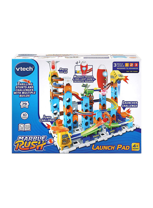 

VTech Toys Marble Rush Launch Pad Set, 89 Pieces, Ages 4+
