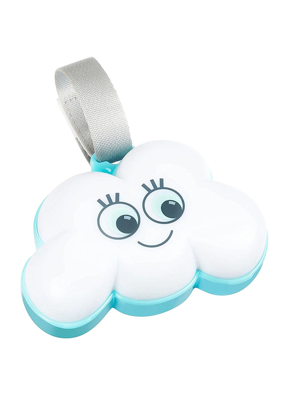 

Badabulle 6 Colours Auto Shut Off Cloud Night Light Toy, Ages 6+ Months, Blue/White