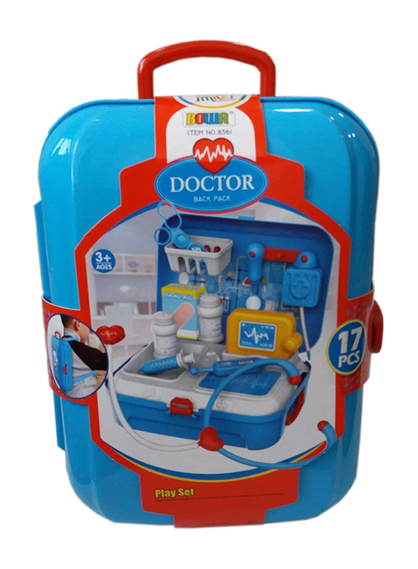

Generic Kids Doctor Role-Play Set Contains Doctor Kids Set, 17 Pieces, Ages 3+
