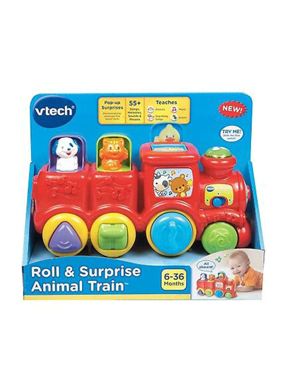 

VTech Roll & Surprise Animal Train Electonic Toy, Ages 6+ Months