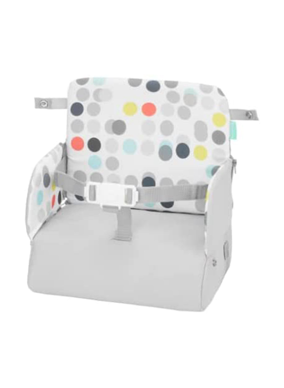 

Badabulle Travel Booster Seat with Hidden Storage and Large Shoulder Strap, Multicolour