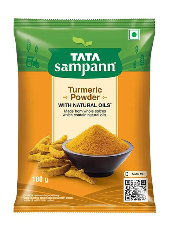 

Tata Sampann Turmeric Powder With Natural Oils, 100g