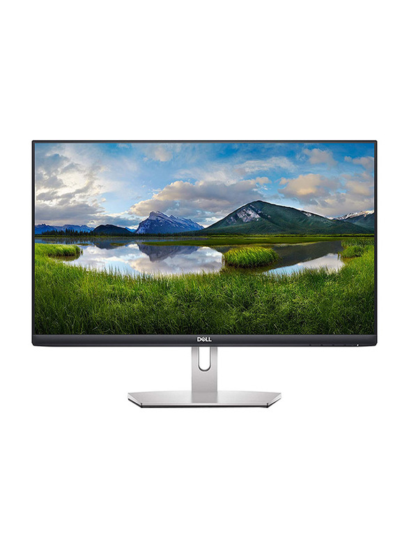 Dell 24-inch Ultra-Thin Full HD LCD Flat Monitor, S2421HN, Silver