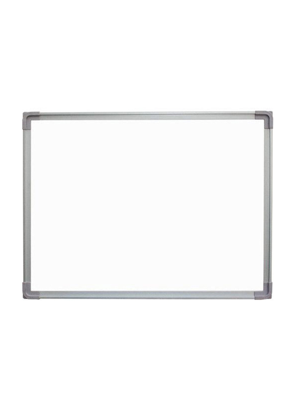 Aluminium Frame Whiteboard, 120 x 150cm, White