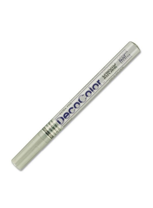 Marvy DecoColor Paint Markers, Silver