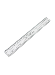 Faber-Castell Plastic Ruler, 12 inch, Clear