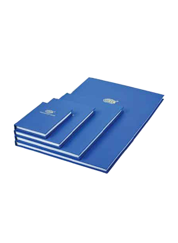 Premium A5-2QR Register, 200 Pages, Blue