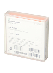 HP C7978A Ultrium Universal Cleaning Cartridge for LTO Altrium 1, 2, 3 and 4 Drives, White/Orange