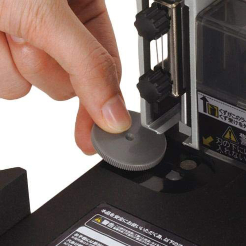 Carl 150-Sheets Capacity Paper Punch with Two Hole, CL-P122N-BK, Black