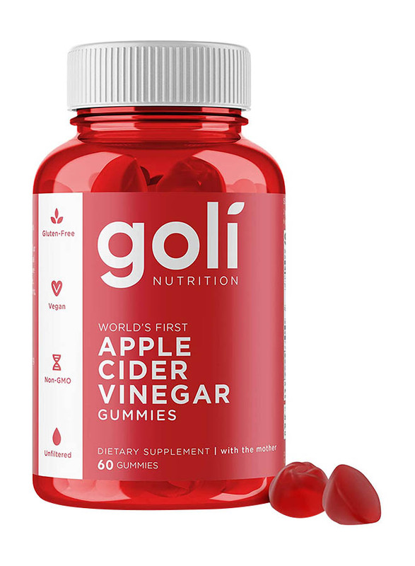 

Goli Apple Cider Vinegar Gummies, 60 Gummies