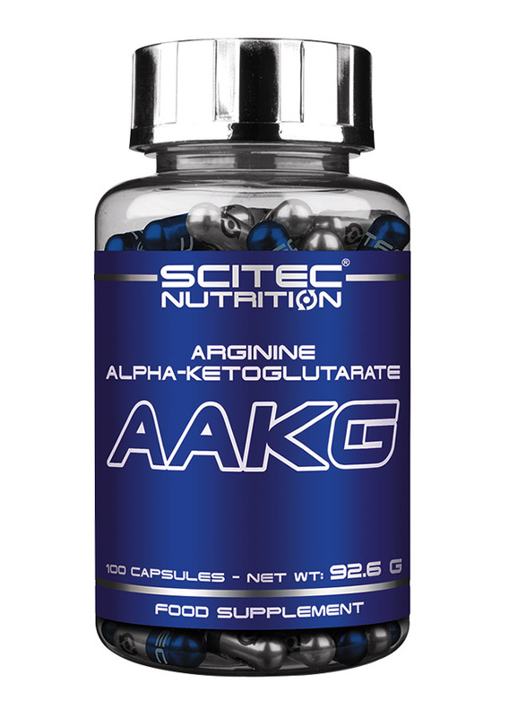 

Scitec Nutrition AAKG Arginine Alpha-Ketoglutarate Food Supplement, 100 Capsules