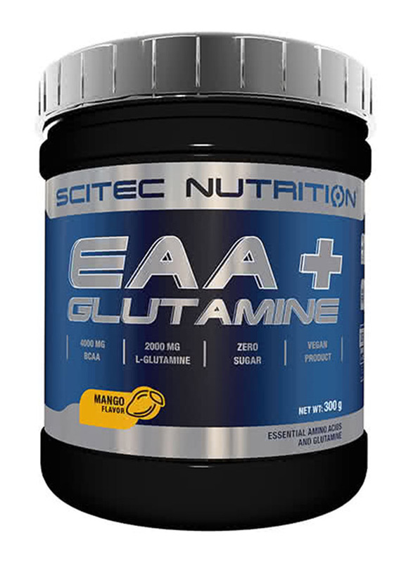 

Scitec Nutrition EAA+ Glutamine Supplement, 300gm, Mango