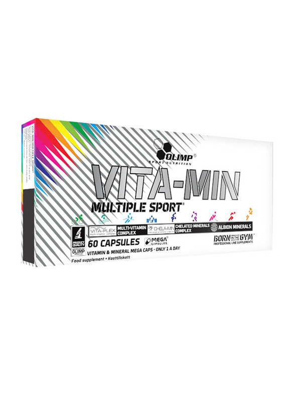 

Olimp Nutrition Vita-min One Sports Vitamins Supplement, 60 Capsules, Regular