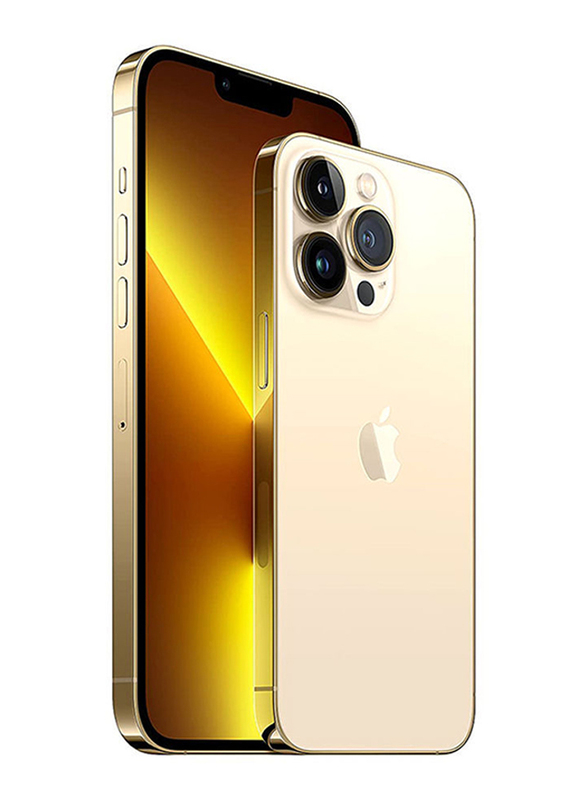 

Apple iPhone 13 Pro 512GB Gold, With FaceTime, 6GB RAM, 5G, Single Sim Smartphone, International Version