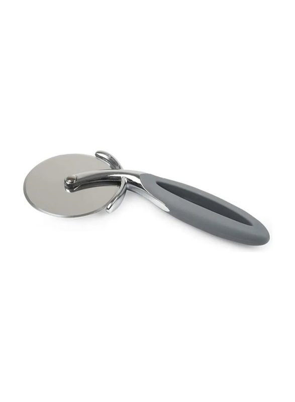 

Life Smile High Quality Pizza Cutter, Grey/Silver