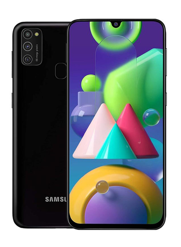 

Samsung Galaxy M21 64GB Black, 4GB RAM, 4G LTE, Dual Sim Smartphone