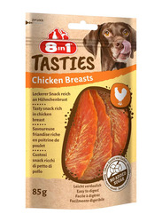 8 in 1 Tasty Chicken Breasts Treats Dog Dry Food, 85g