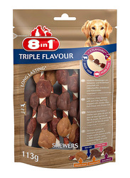 8 in 1 Triple Flavour Skewers for Dog, 113kg