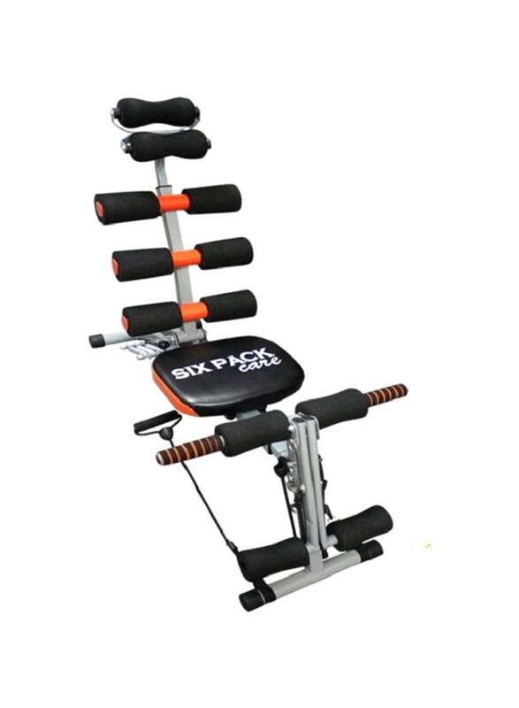 

Six Pack Care Core & Abdominal Trainers, Black/Orange/Silver