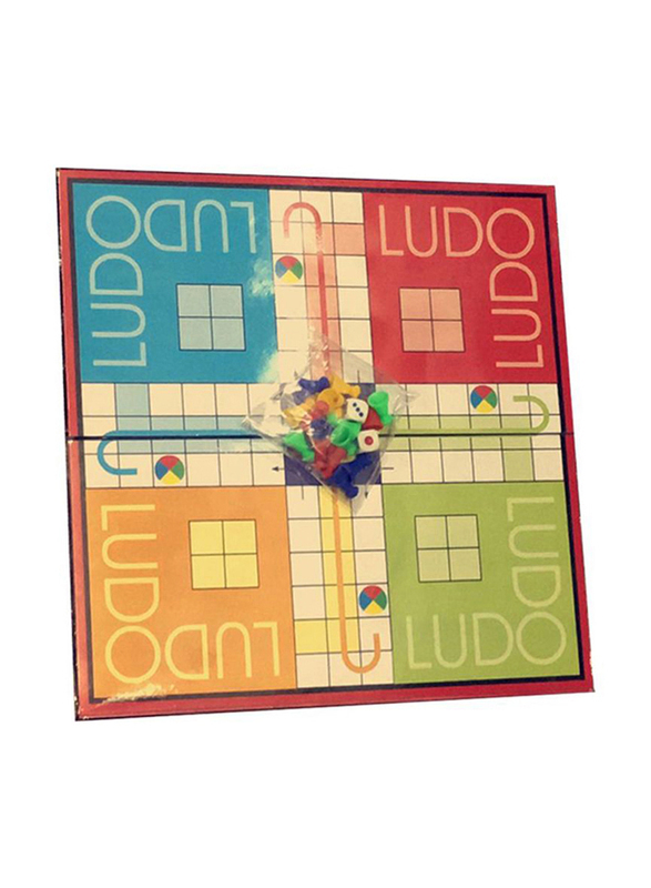 

Ludo 2-in-1 Snakes and Ladder Cum Plastic Foldable Board Game