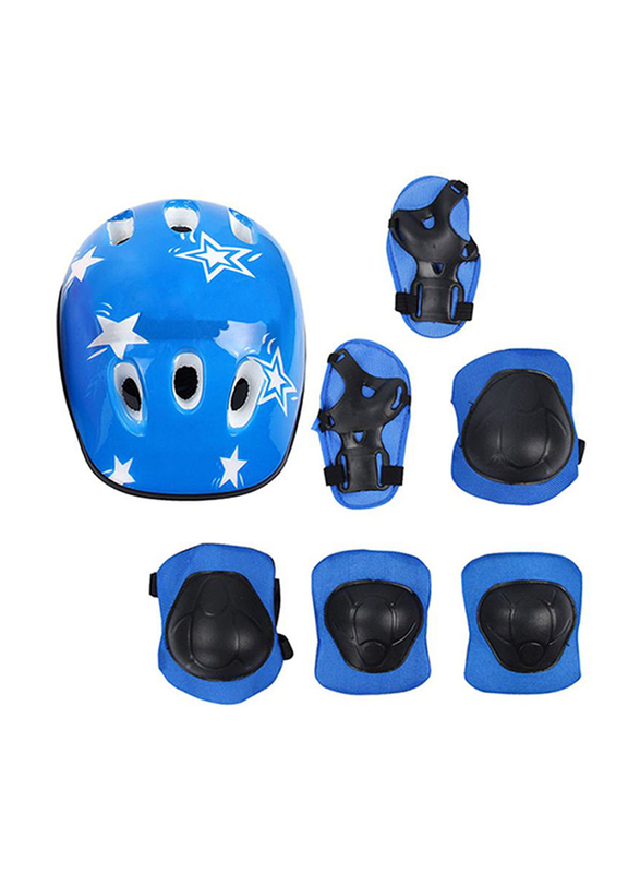 

Skateboard Gear Set, 7-Piece, Blue