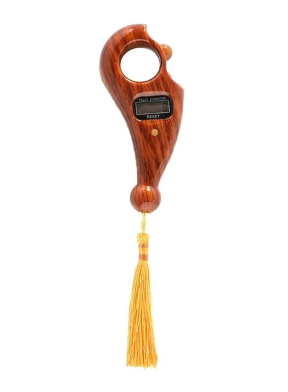 

Digital Tasbih Tally Counter, Brown