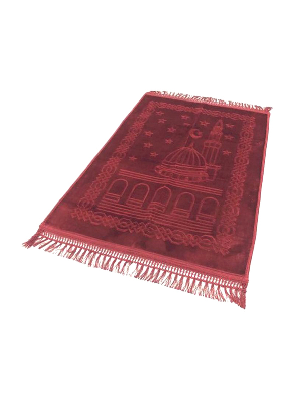 

Velvet Prayer Mat, Red