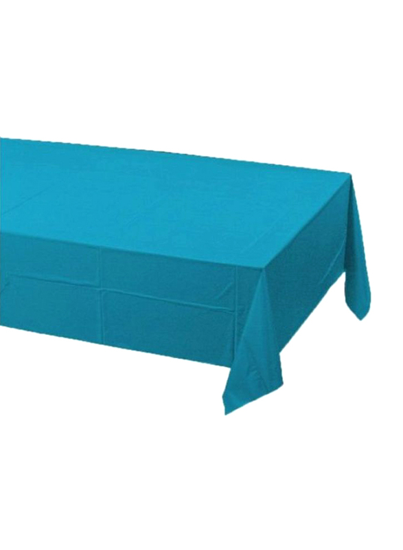 

Creative 54 x 108-inch Converting Plastic Rectangle Table Cover, COMINHKPR148331, Turquoise