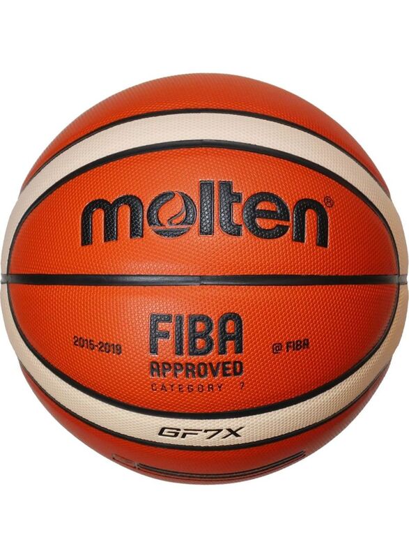 

Molten 29.5 inch FIBA Approved Composite Leather Premium Basketball, Orange