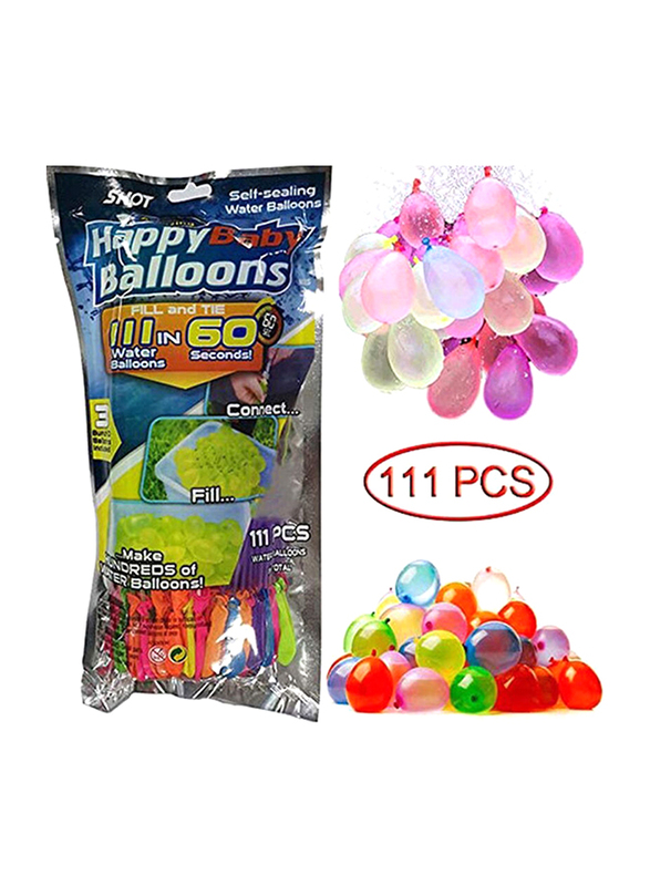 

Water Balloon Set, 111 Pieces, Ages 3+