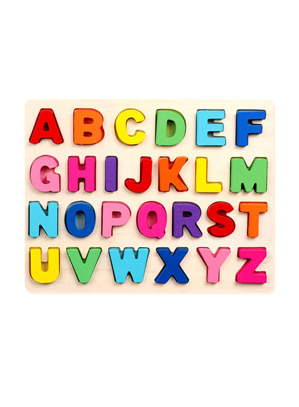 

Cubic Wooden Alphabet Building Puzzle