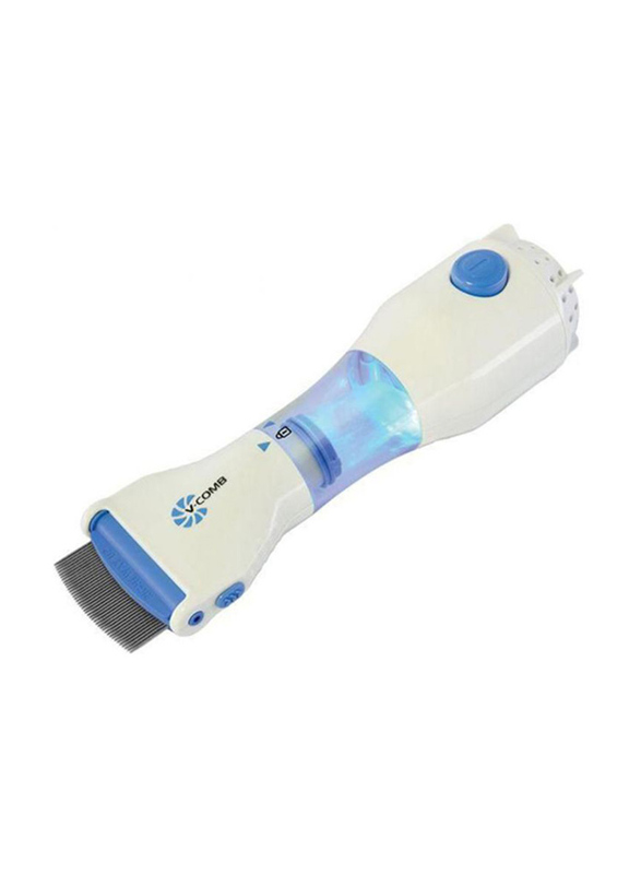 

V-Comb Head Lice Comb All Hair Types, One Size, White/Blue