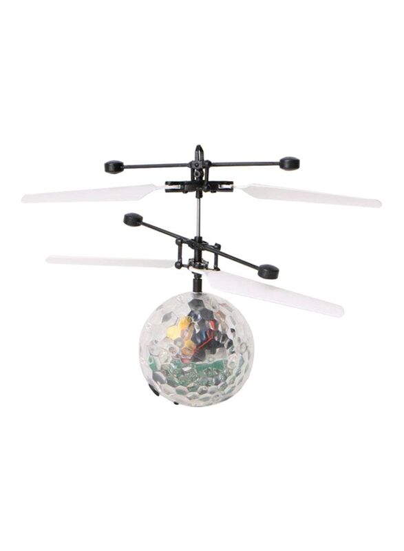 

LED Disco RC Helicopter Flying Ball, Ages 3+, Multicolour