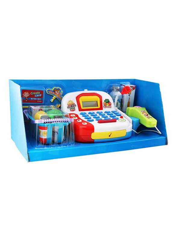 

Well Play Supermarket Pretend Cash Register Playset, Ages 3+, Multicolour